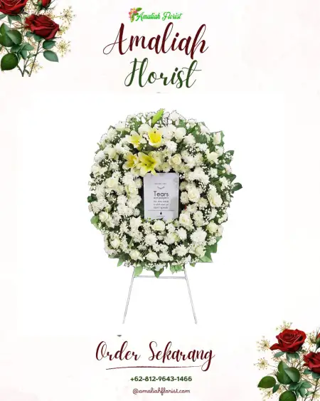 Krans Bunga Duka Slukatan